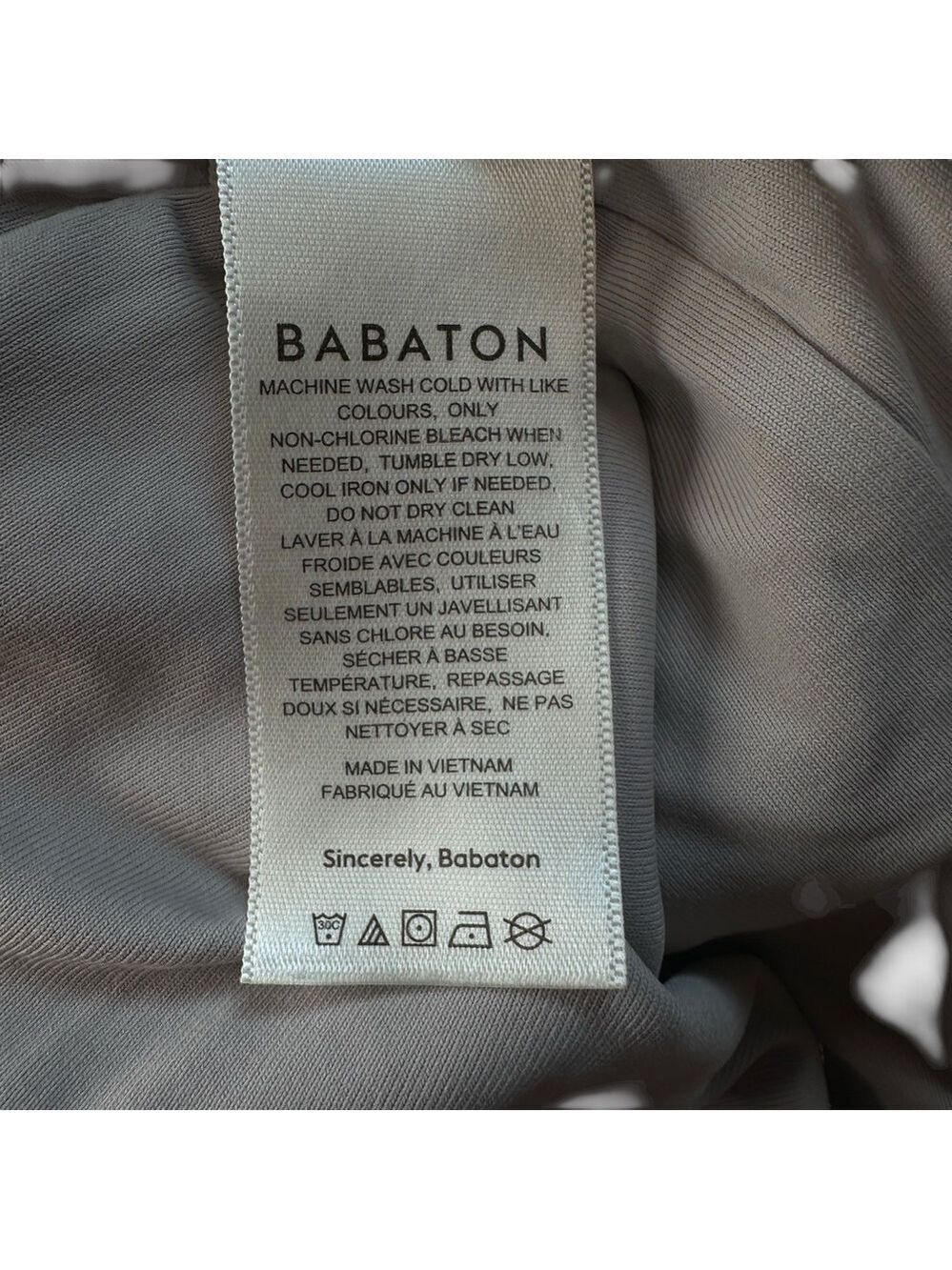 Aritzia Babaton Contour Deep Taupe Sleeveless Square Neck Bodysuit Size Large - Picture 10 of 12